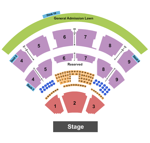 Walnut Creek Amphitheatre Pitbull Seating Chart